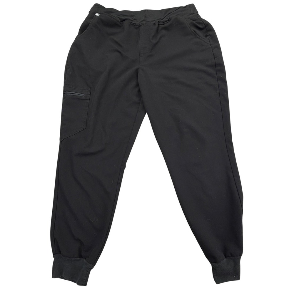 FIGS Pants Womens L Black Technical Collection Cargo Jogger Stretch Pockets